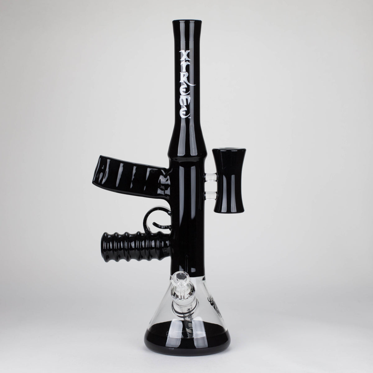 20 Inch Black AK47 Beaker Bong