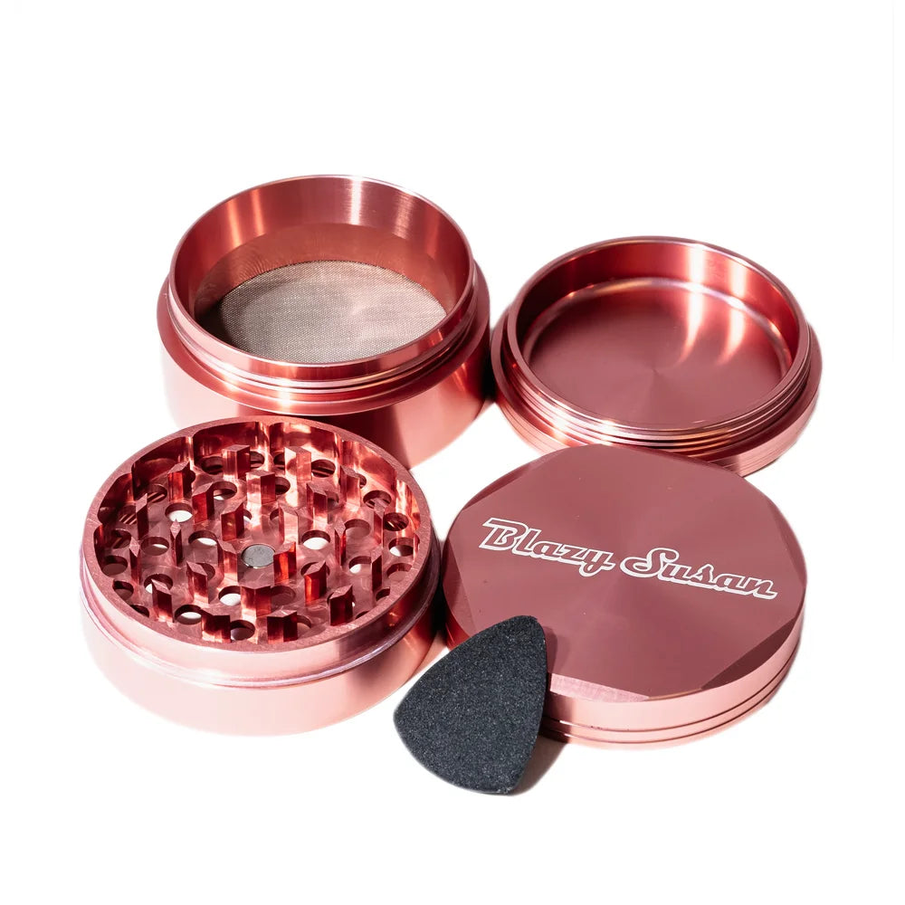 Pink Aluminum Grinder from Blazy Suzan