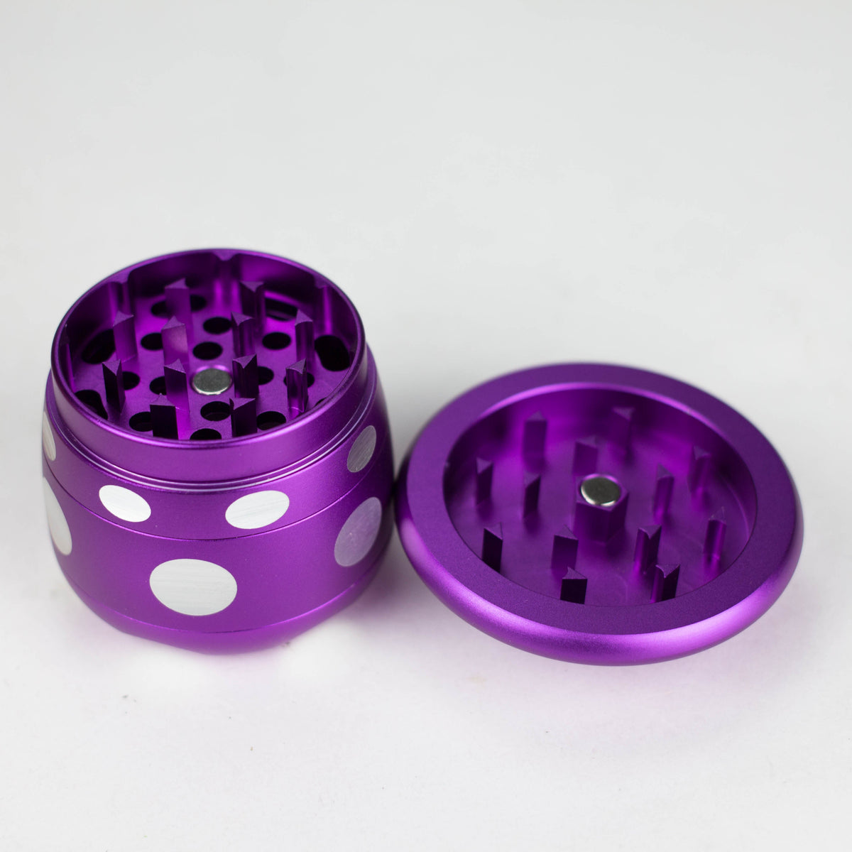 63MM Aluminum Shroom Grinder in Purple