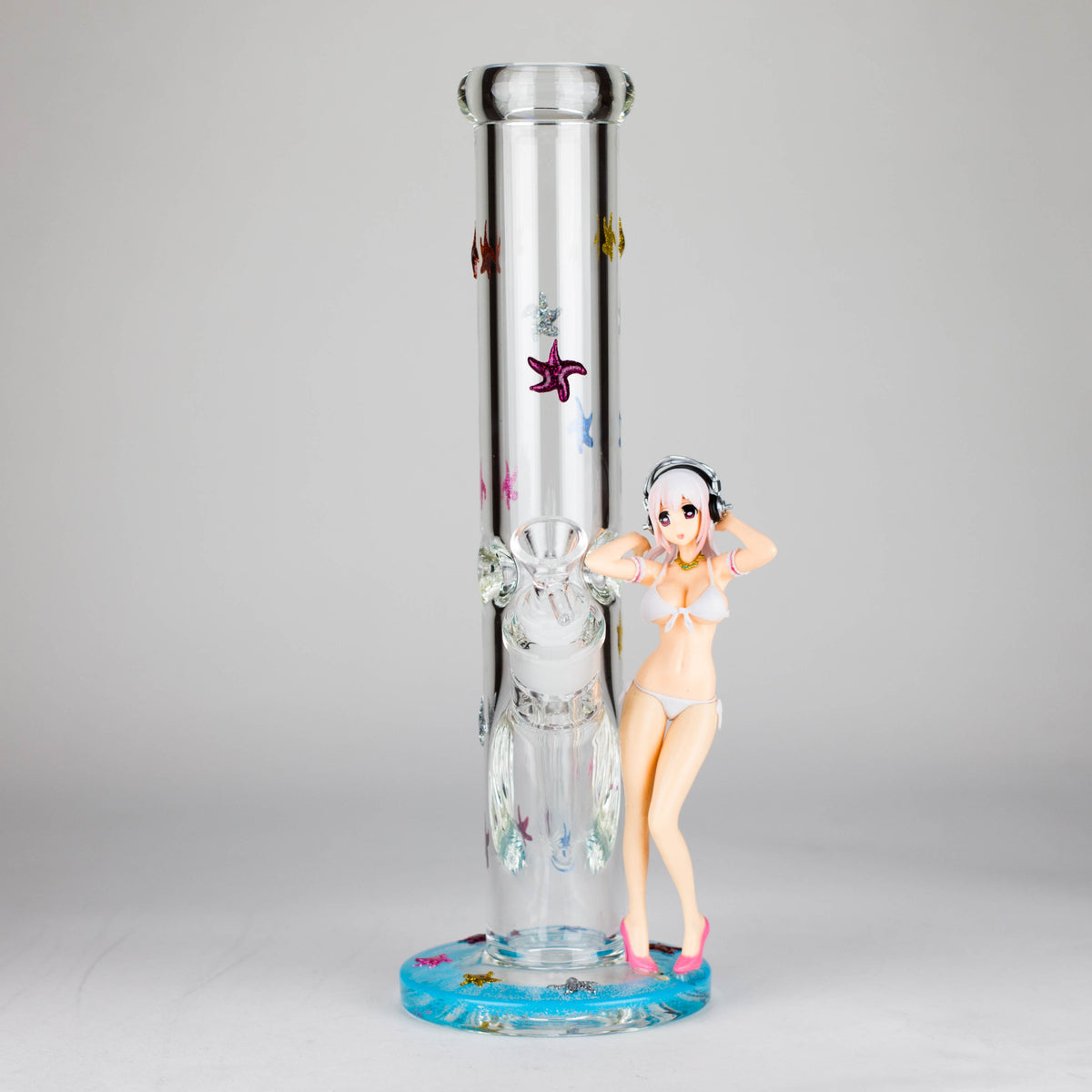 Anime Babe Glass Bong