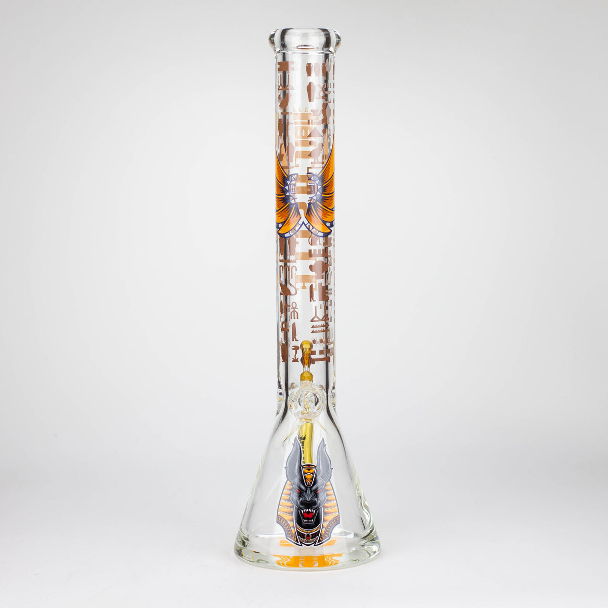  18-Inch Anubis Big Beaker Bong from Castle Glassworks