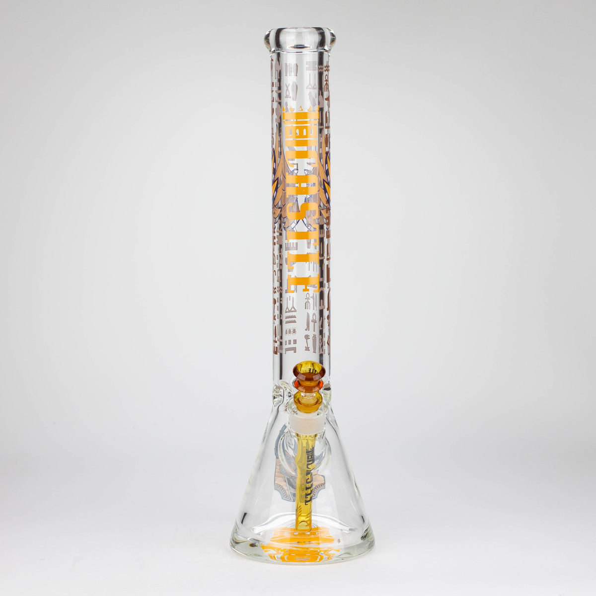  18-Inch Anubis Glass Beaker Bong from Castle Glassworks