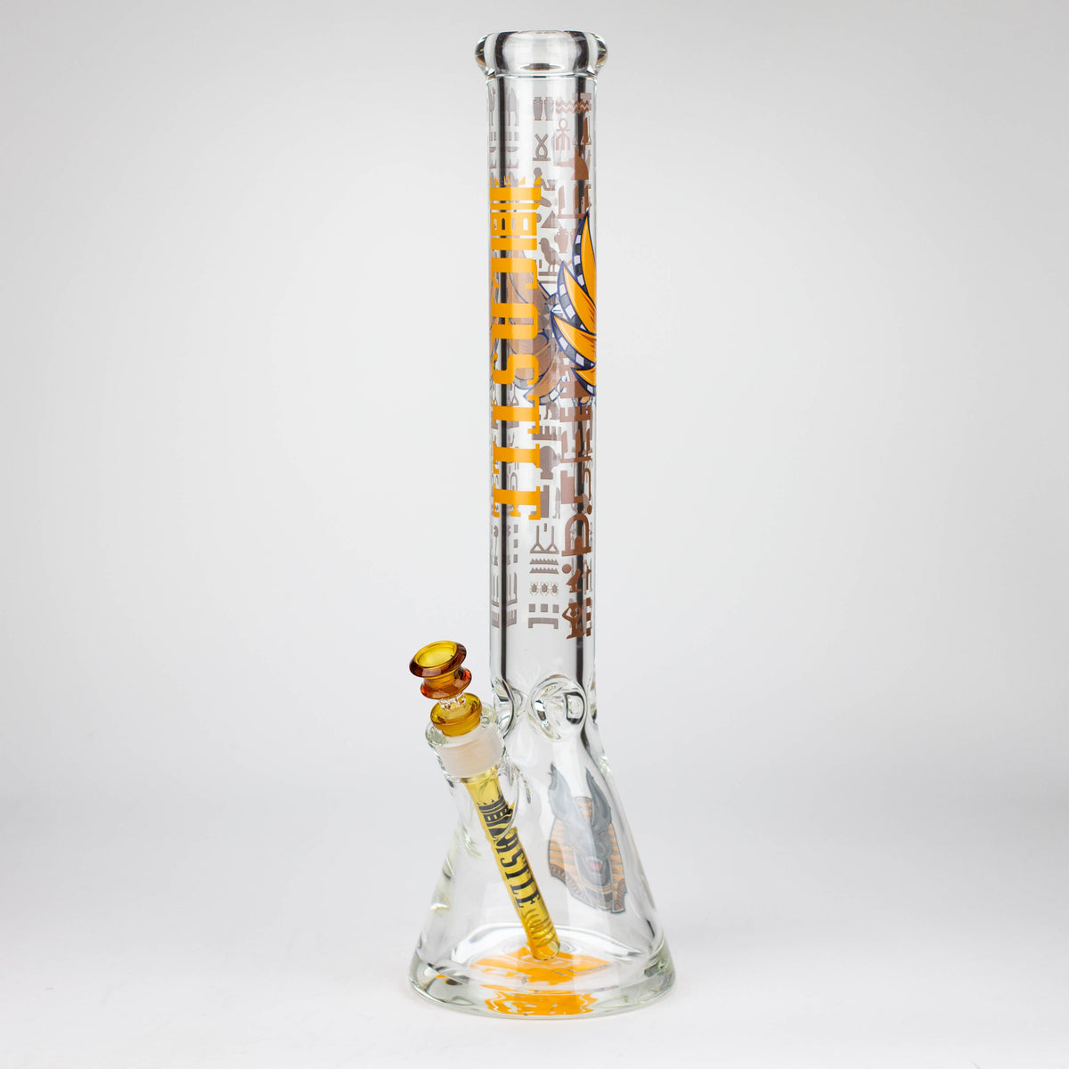  18-Inch Anubis Beaker Bong from Castle Glassworks