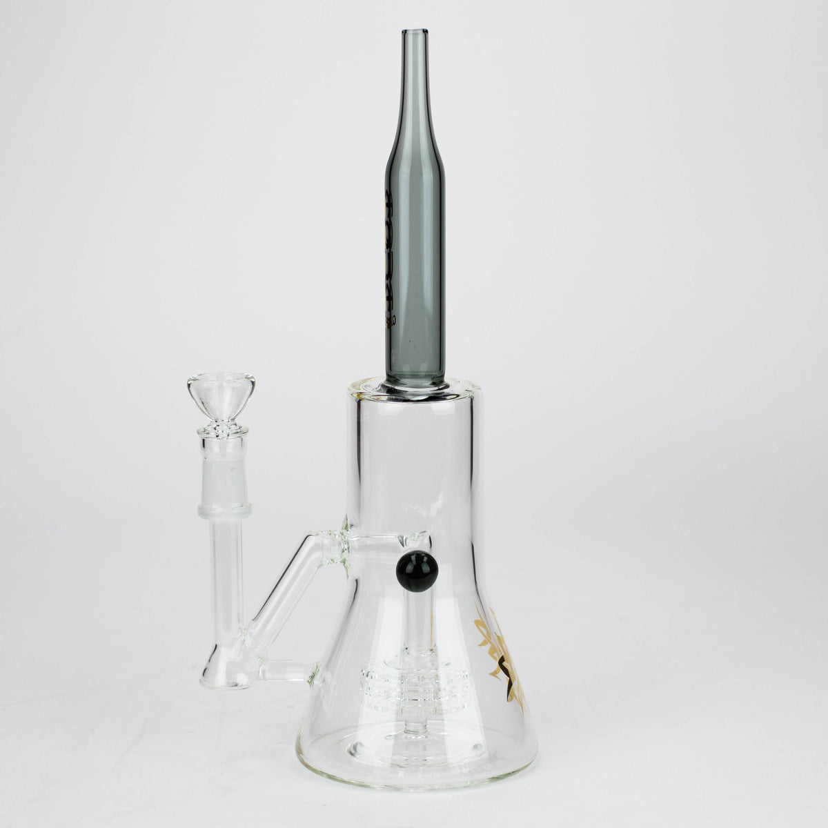 10 Inch Mini Bong with Tire Diffuser from AQUA Glass 