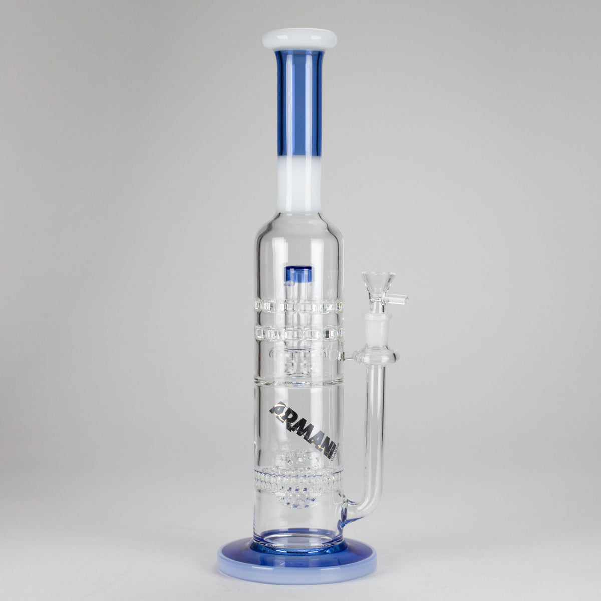 Armani Glass Premium Double Perc Bong