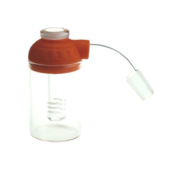 Red Ash Catcher with Silicone Cap