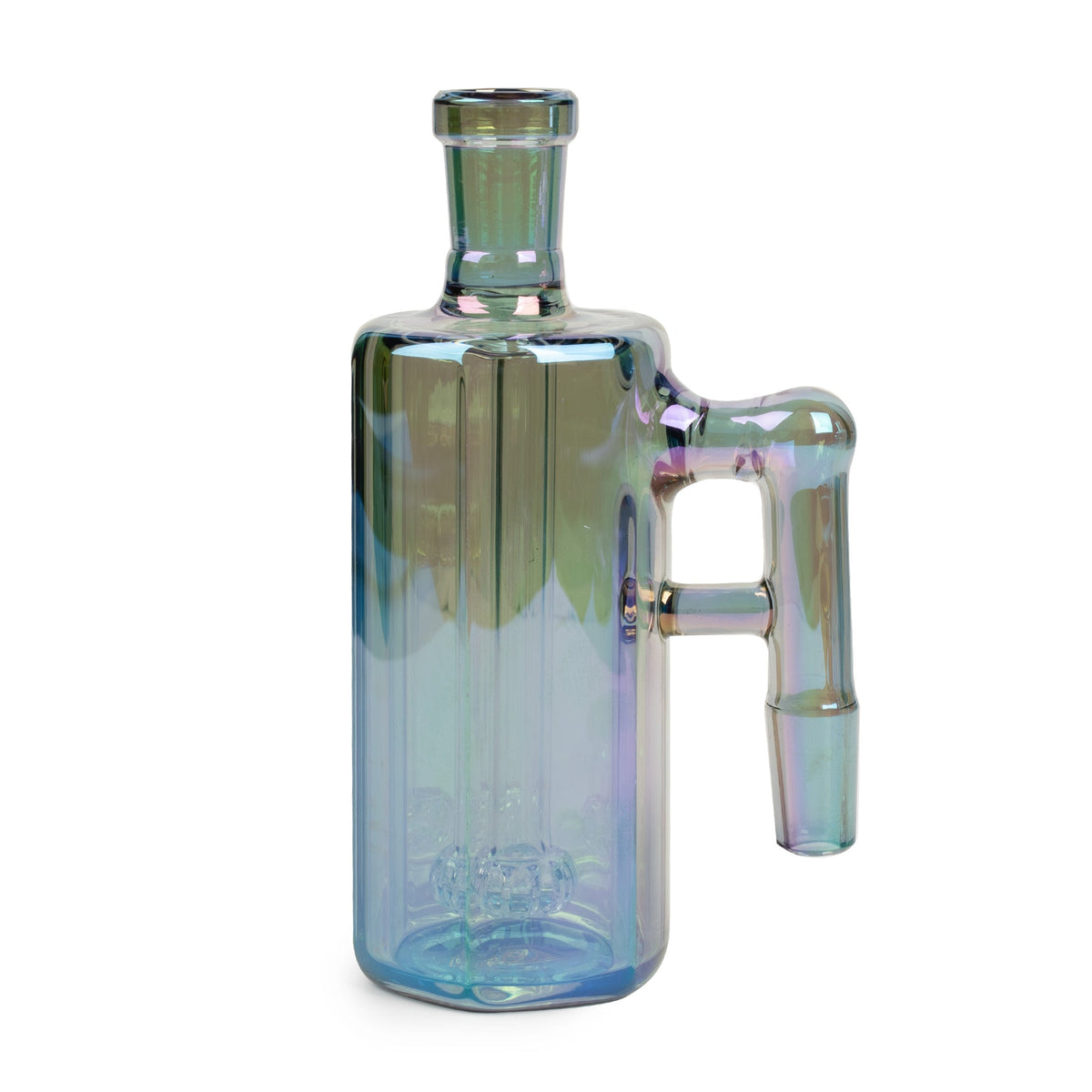 Premium Ash Catcher With UFO Perc in Grey