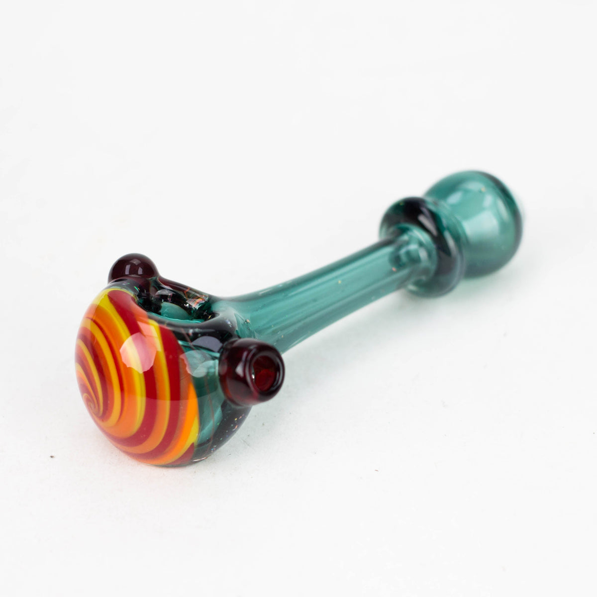 Astral Dust Hand Pipe in Teal