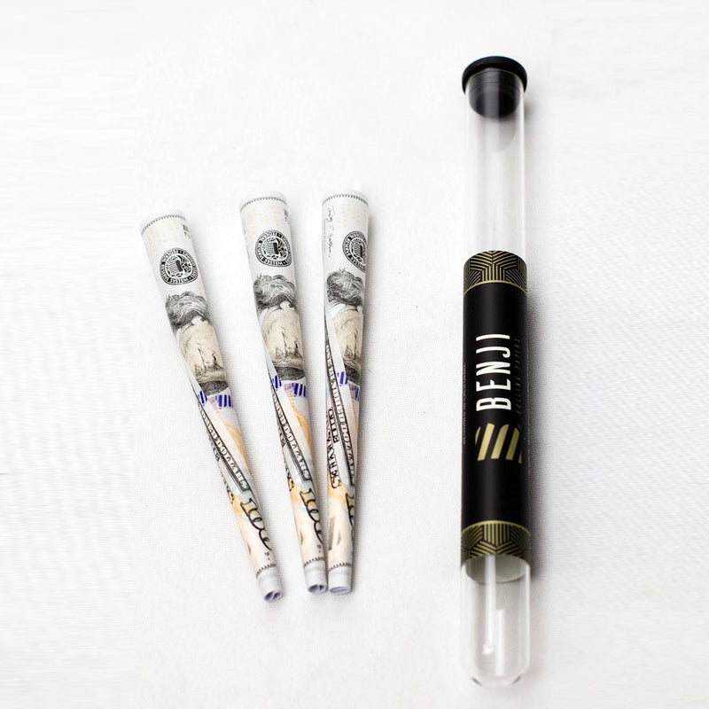 BENJI $100 Bill Pre-Rolled Cones