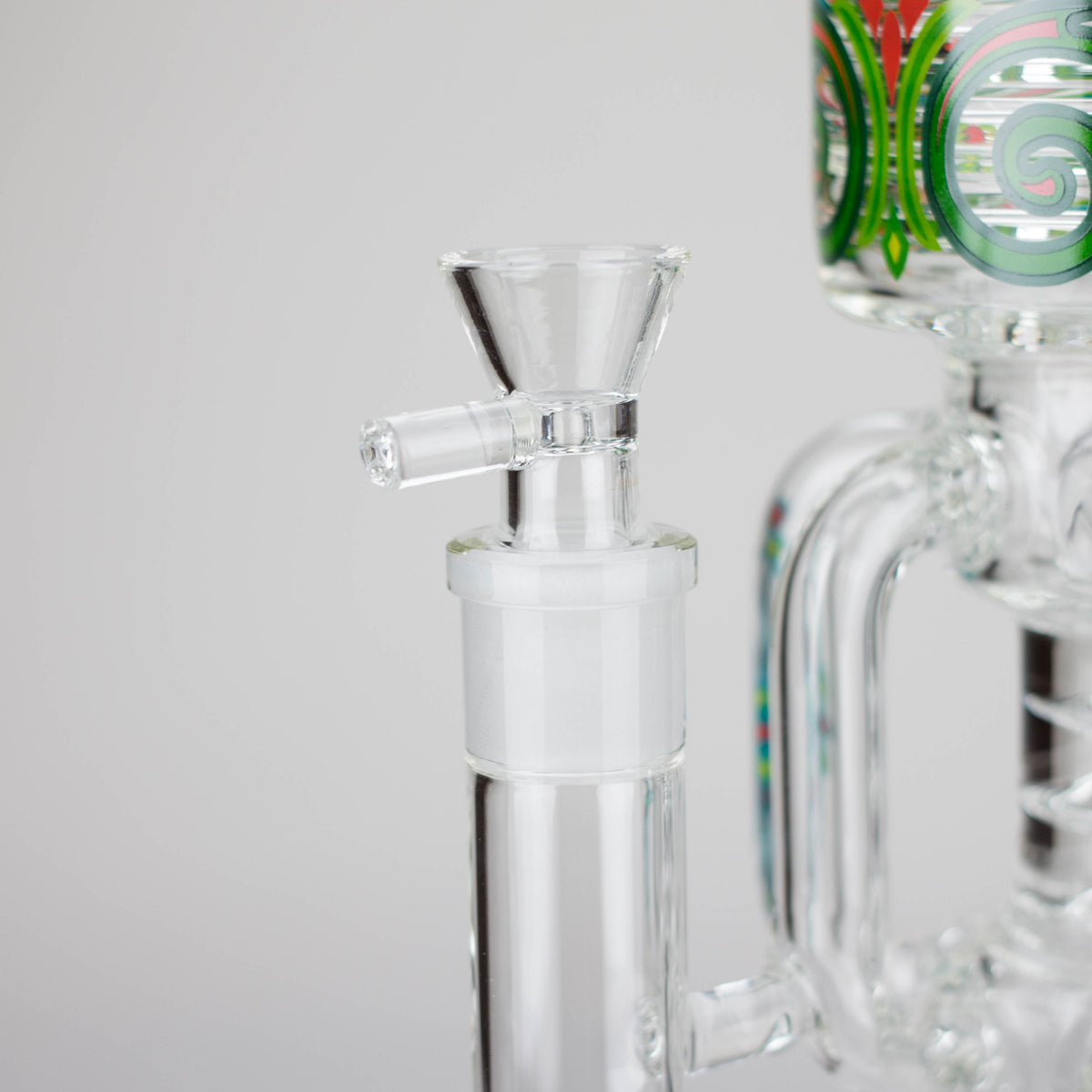 Bowl Piece for the 22 Inch Big Dual-Perc Recycler Bong from WENEED Glass