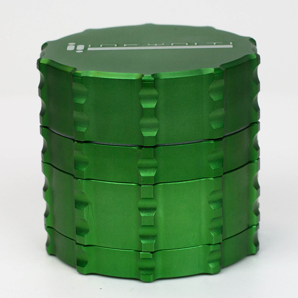 63mm Green Steel Herb Grinder from Infyniti