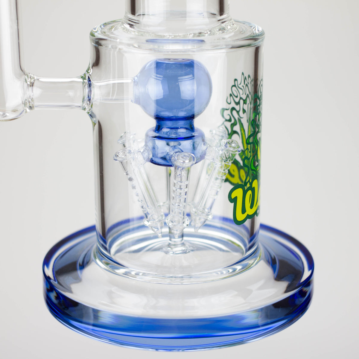 Matrix Percolator in the 22 Inch Big Dual-Perc Recycler Bong from WENEED Glass