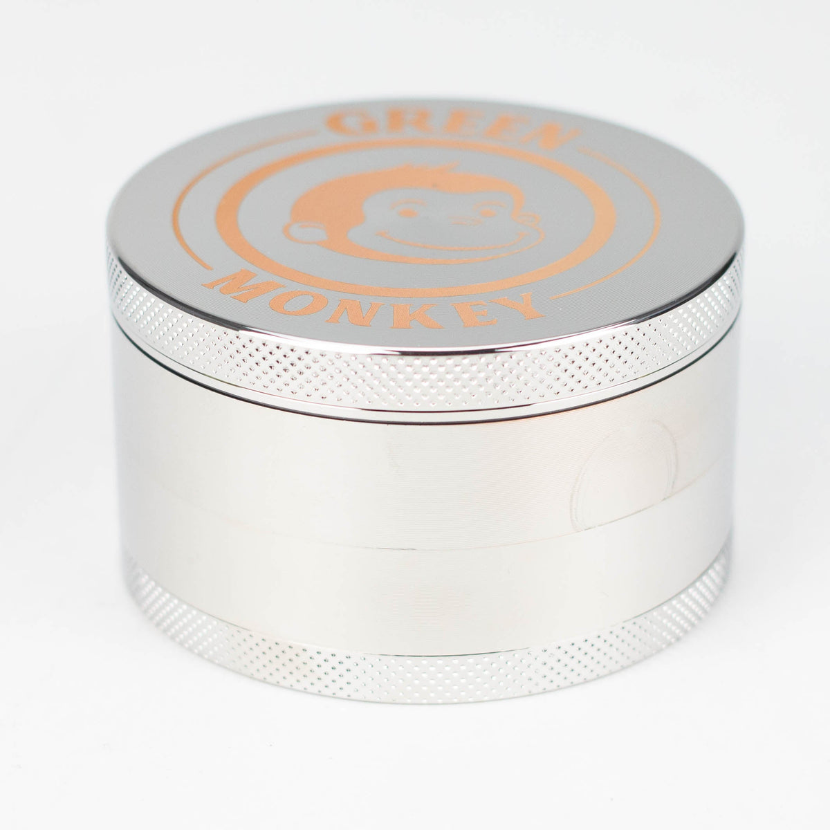 Big Silver Herb Grinder in 75mm by Green Monkey