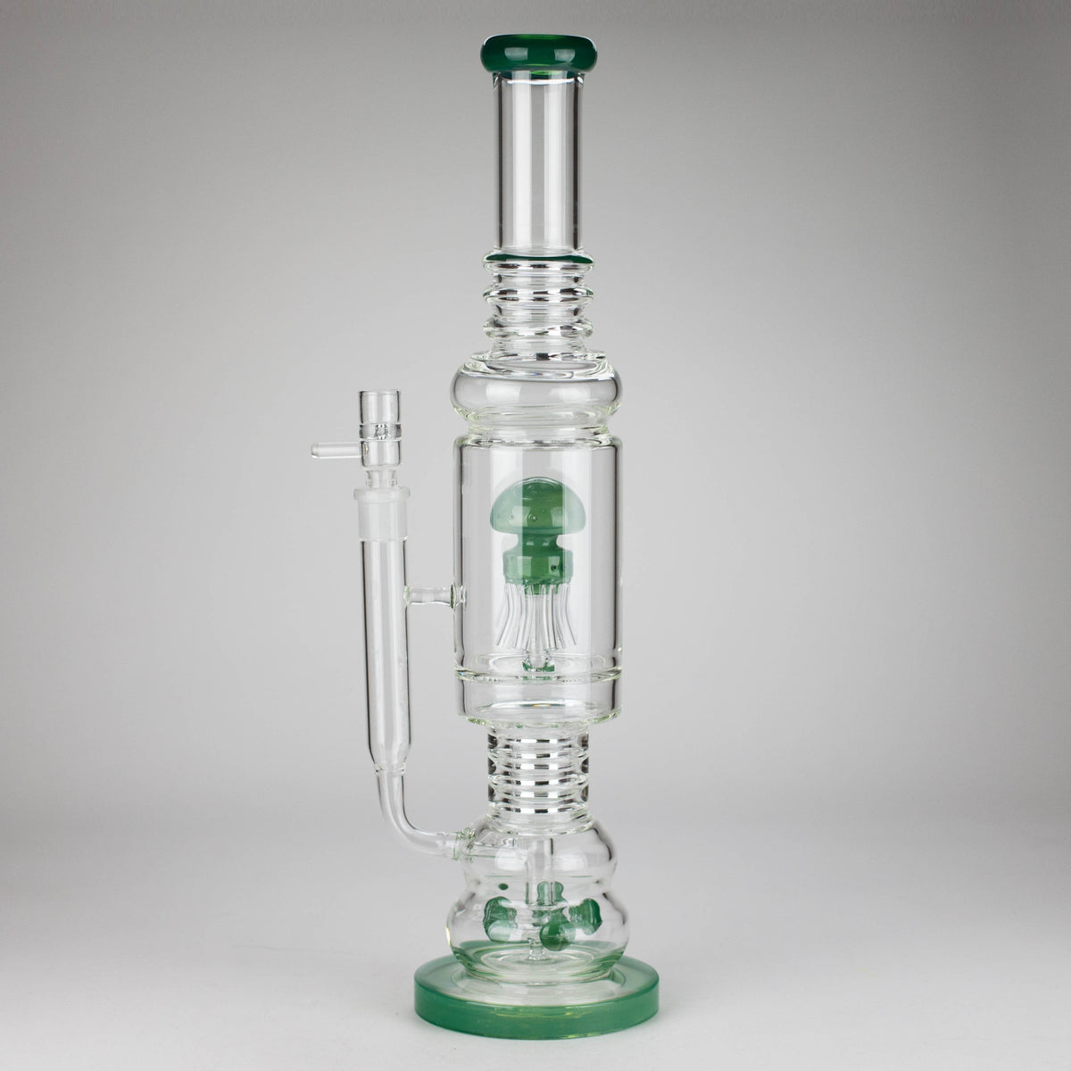 Big Octopus Perc Bong With Matrix Diffuser in 18 Inches