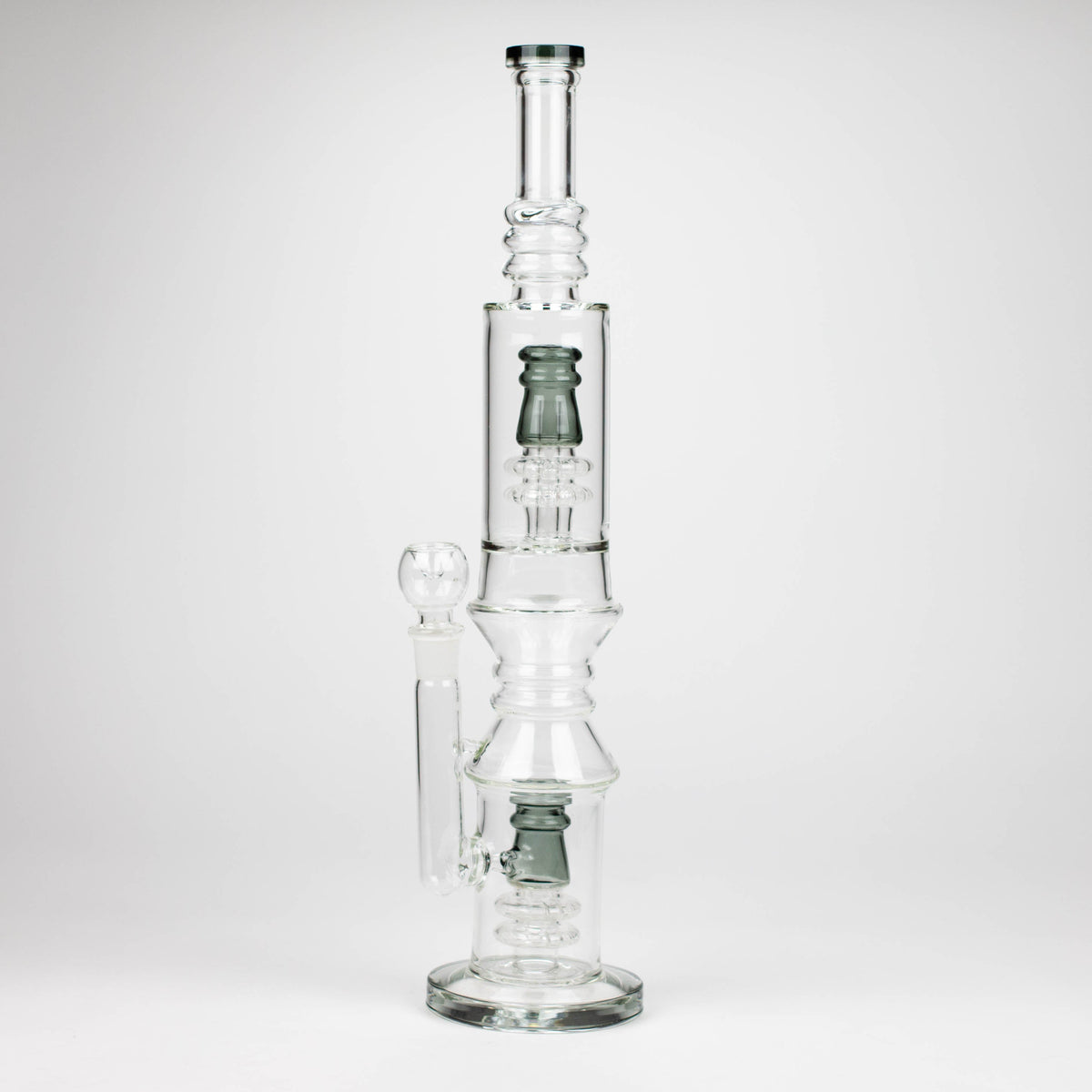 18 Inch Big Straight Tube Bong With Showerhead Perc And Diffuser