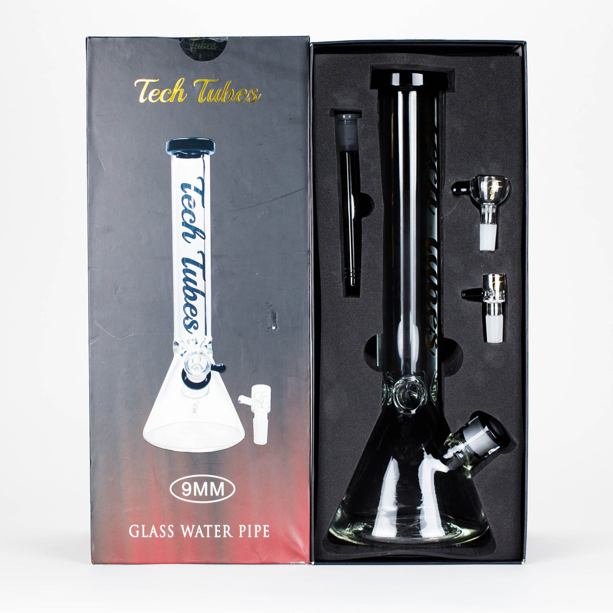 16-Inch Big Thick Beaker Bong From Tech Tubes in Packaging