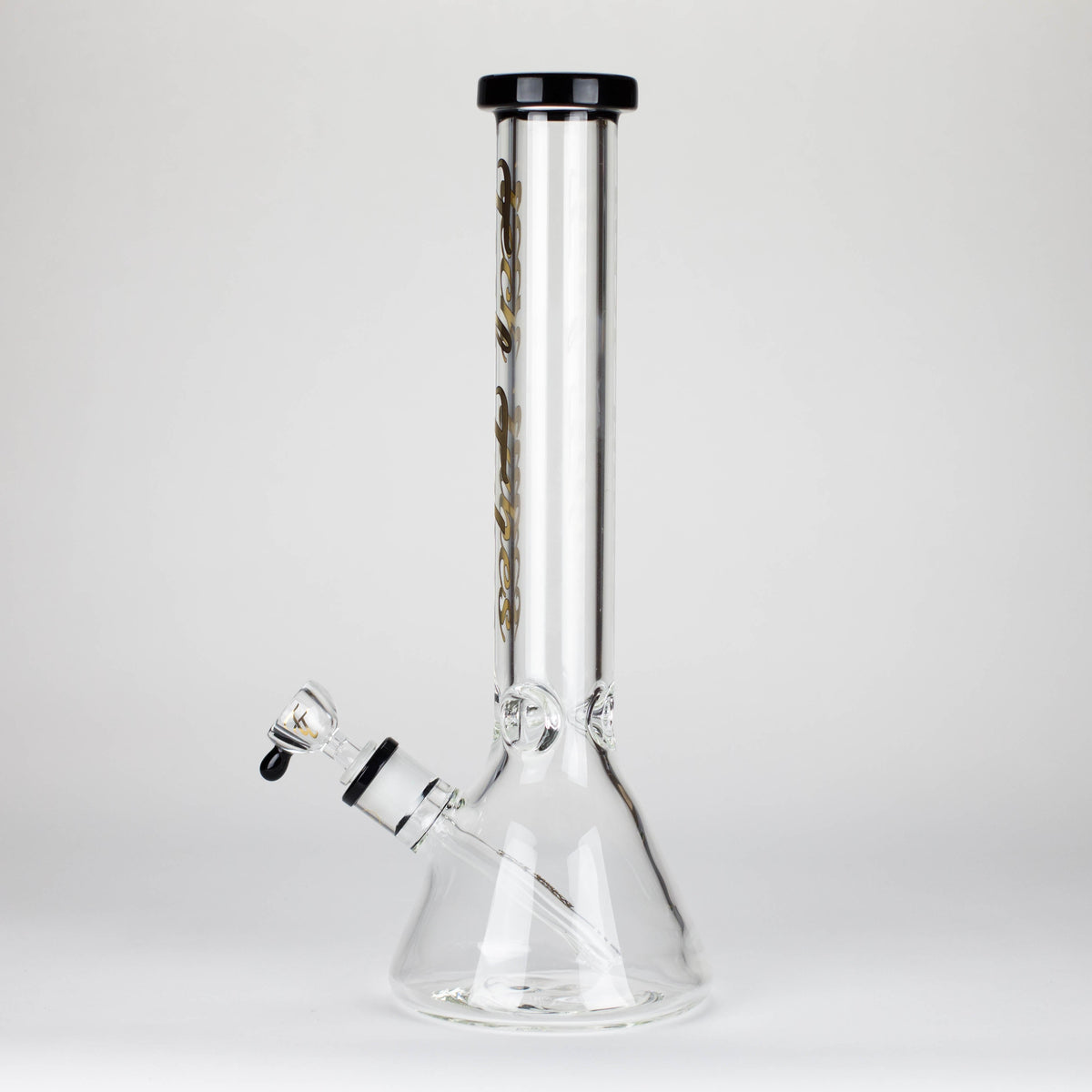 Side View of the 16-Inch Big Thick Beaker Bong From Tech Tubes