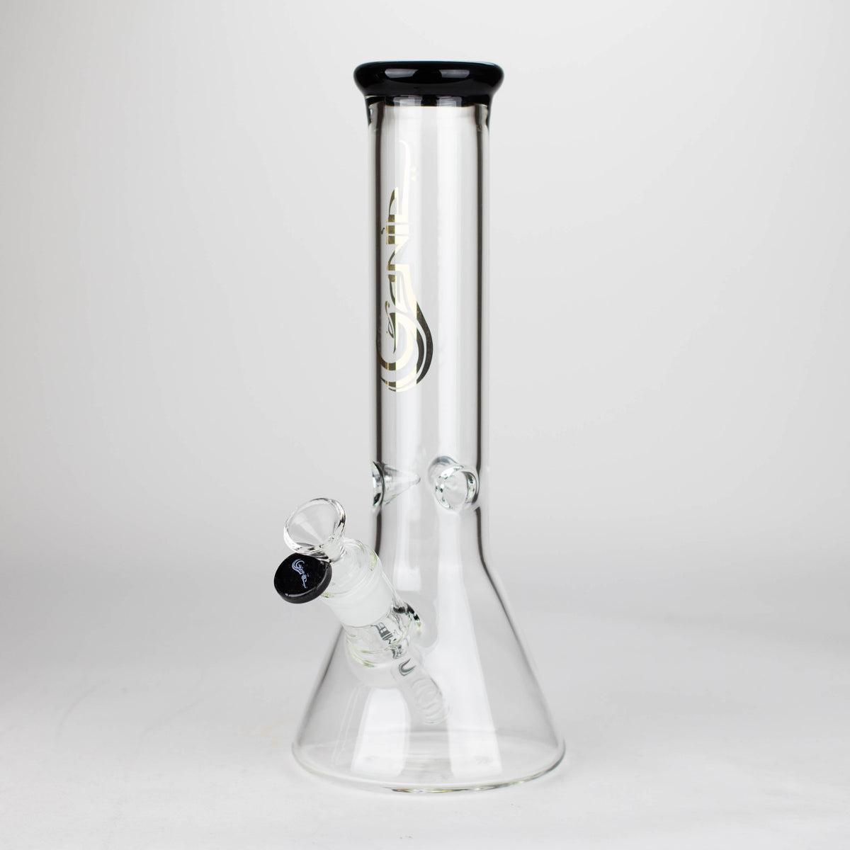 Genie 12" Classic Beaker Bong in Black