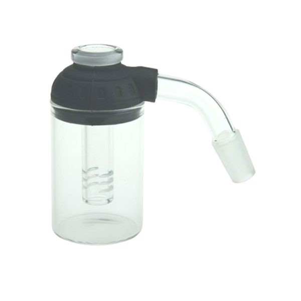 Black Ash Catcher with Silicone Cap