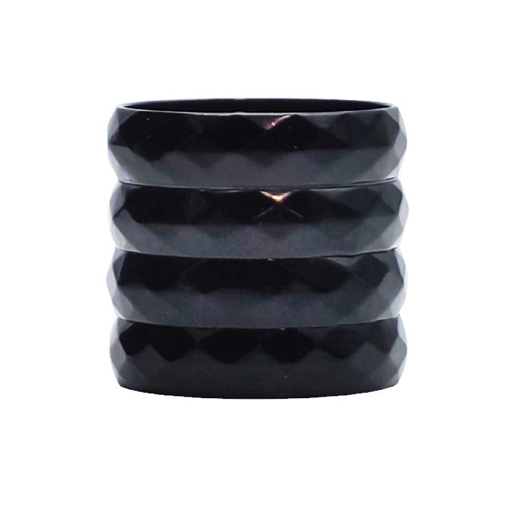  4-Piece 50MM Black Metal Grinder by WICKED