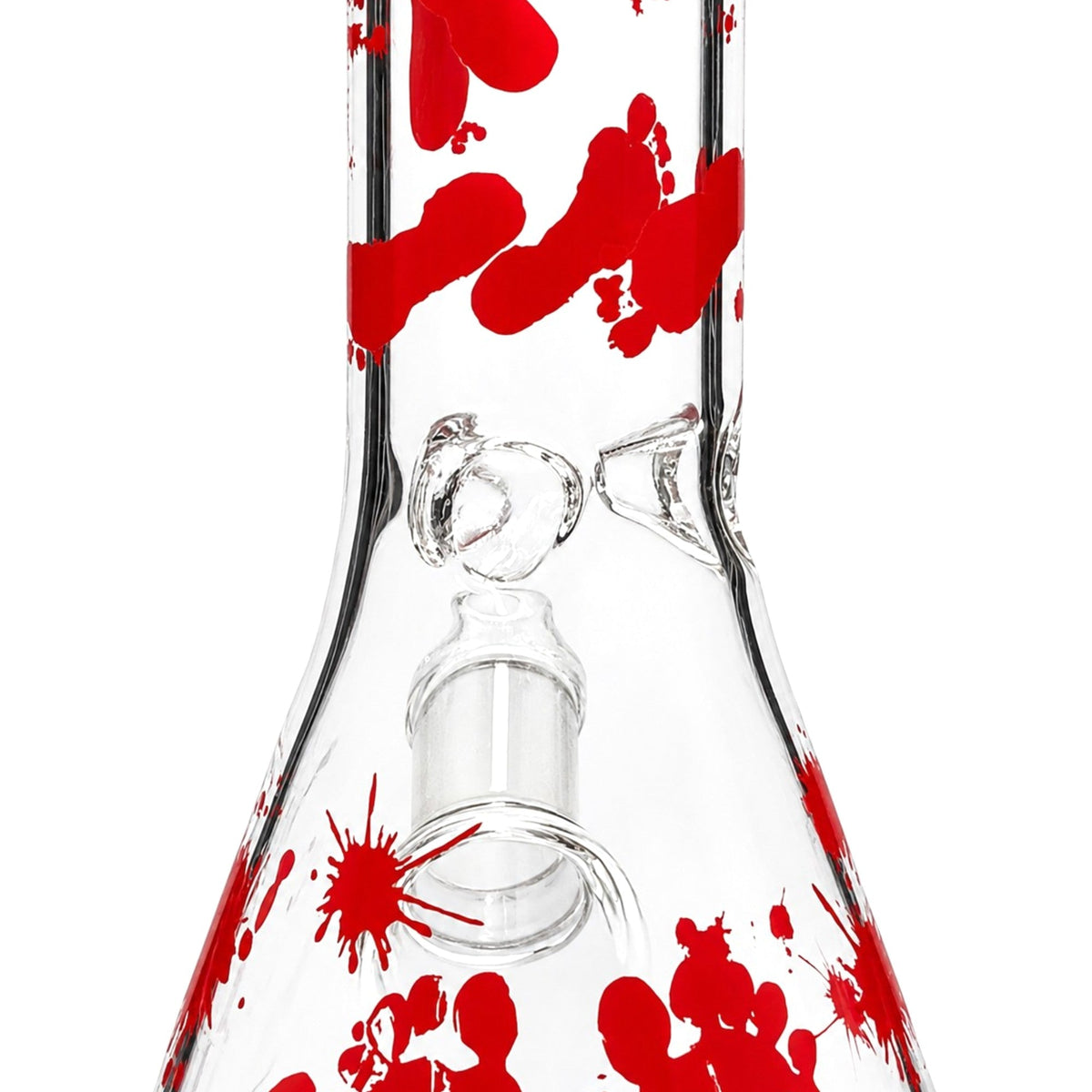 Blood Spatter Beaker Bong ONline Canada