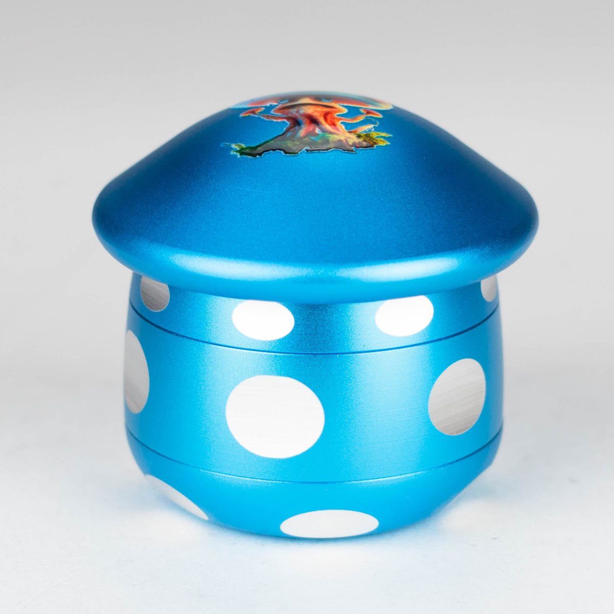 63MM Blue Aluminum Shroom Grinder