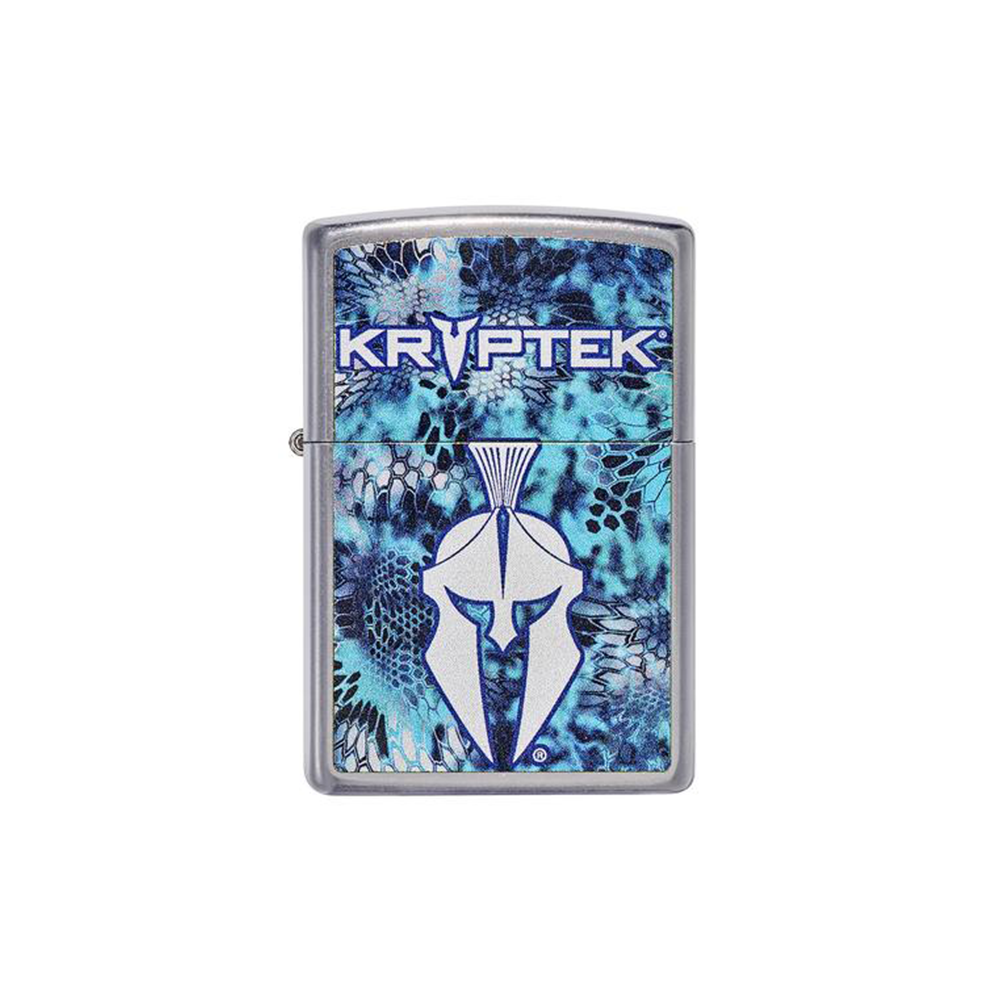 Blue Kryptek Zippo Lighter