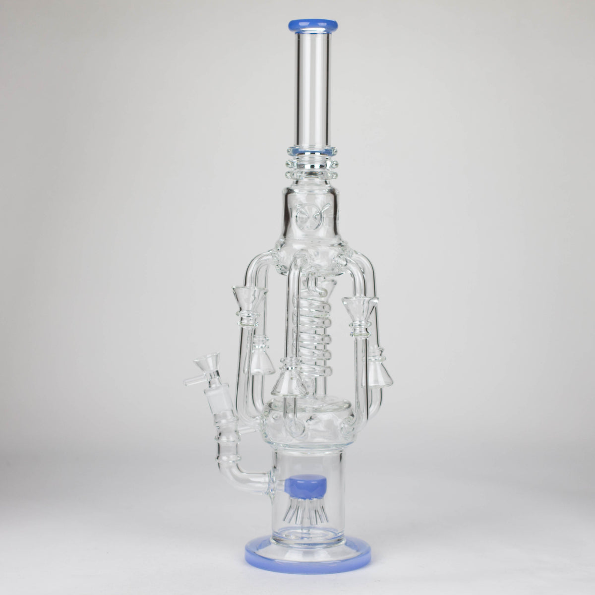 19 Inch Recycler Bong With Showerhead Perc