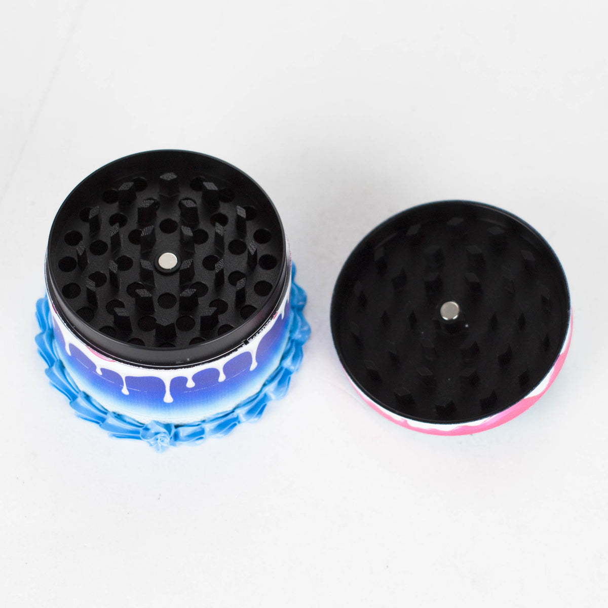 4-piece Blueberry Frost Herb Grinder 