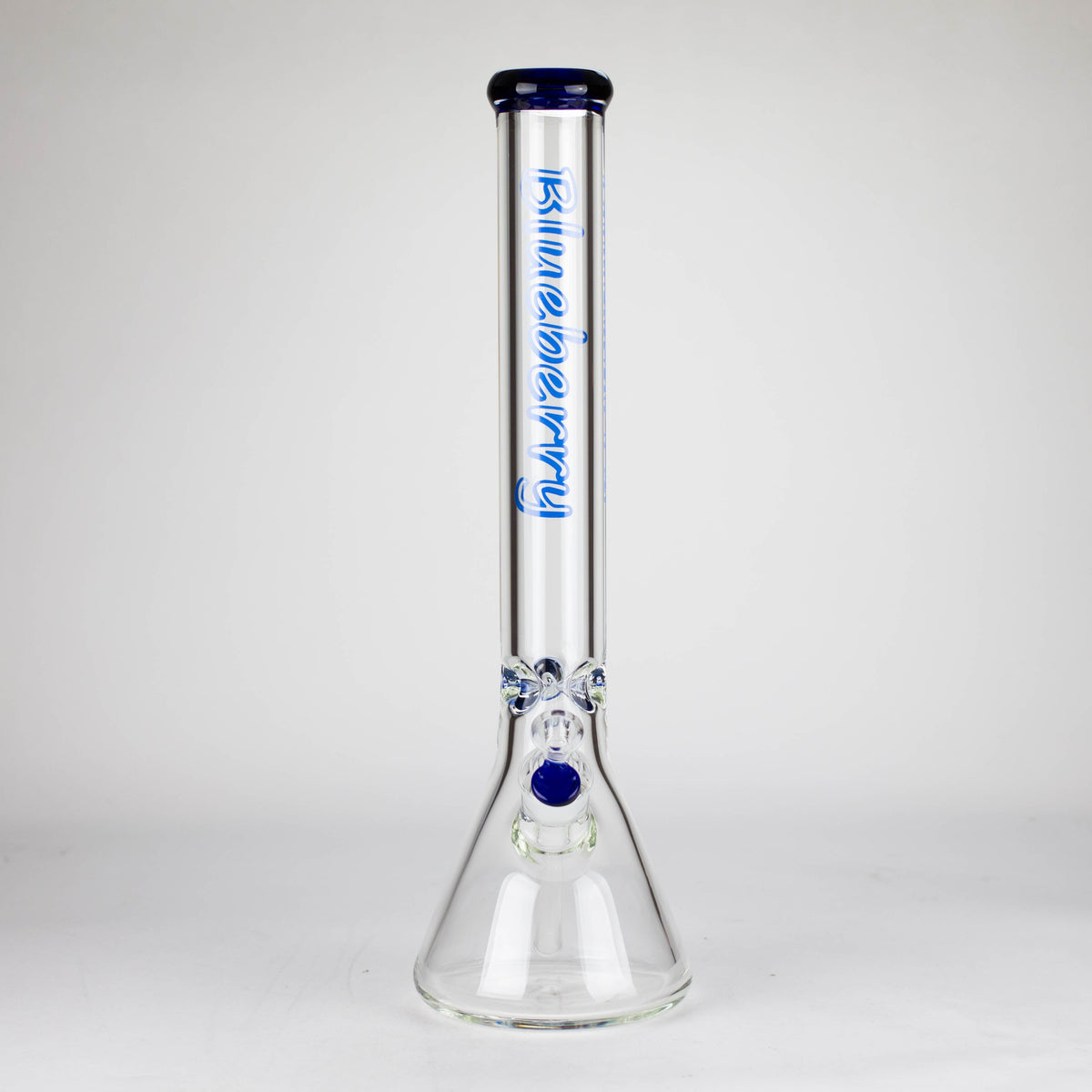 Thick Beaker Bong in Blue in 18 inches from Blueberry Glass