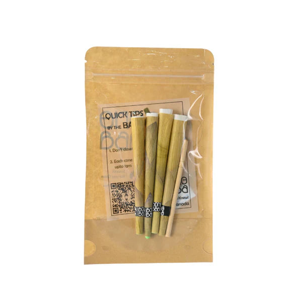 100% Organic Bong Baba Yellow Lotus Pre Rolled Cones