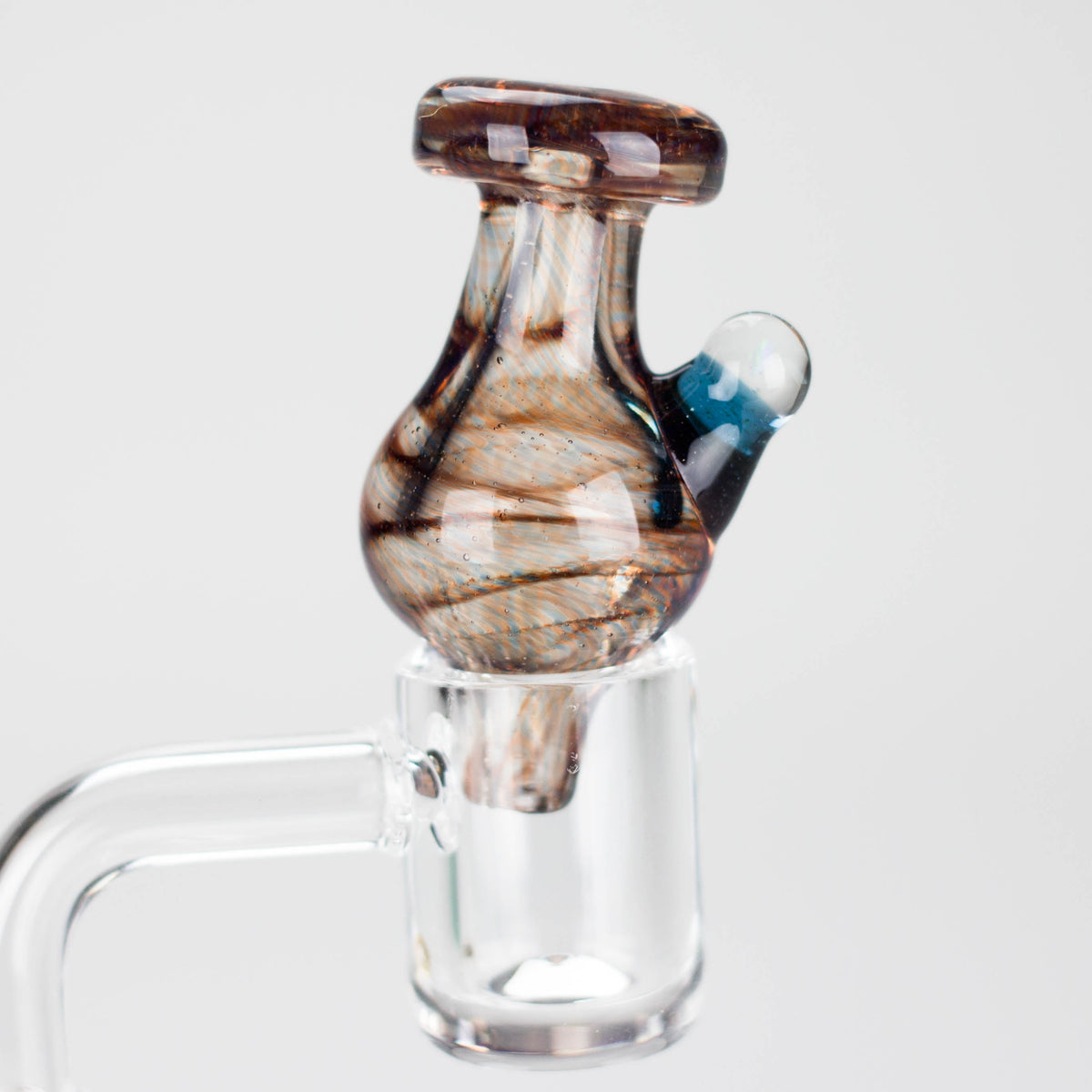 Shine Glassworks Bubble Carb Cap For Banger