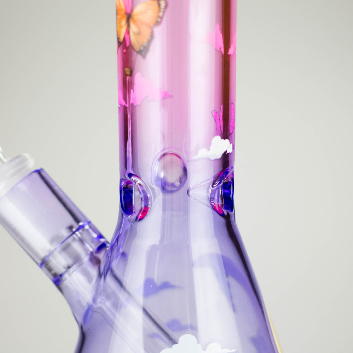 Ice Catcher in the Butterfly Beaker Bong