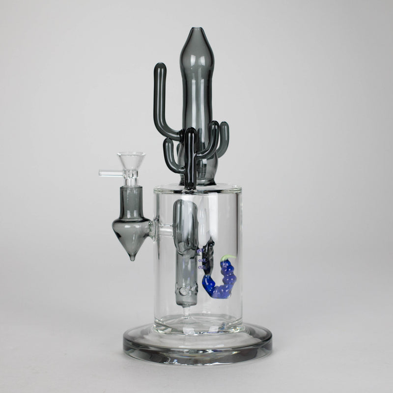 Cactus Bong With Scorpion Perc in 11 inches