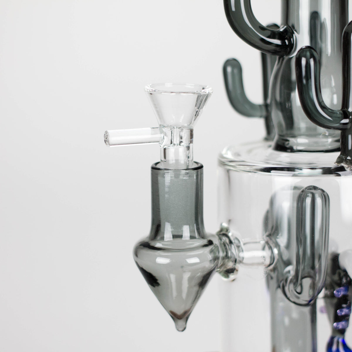 Cactus Bong With Scorpion Perc bowl Piece