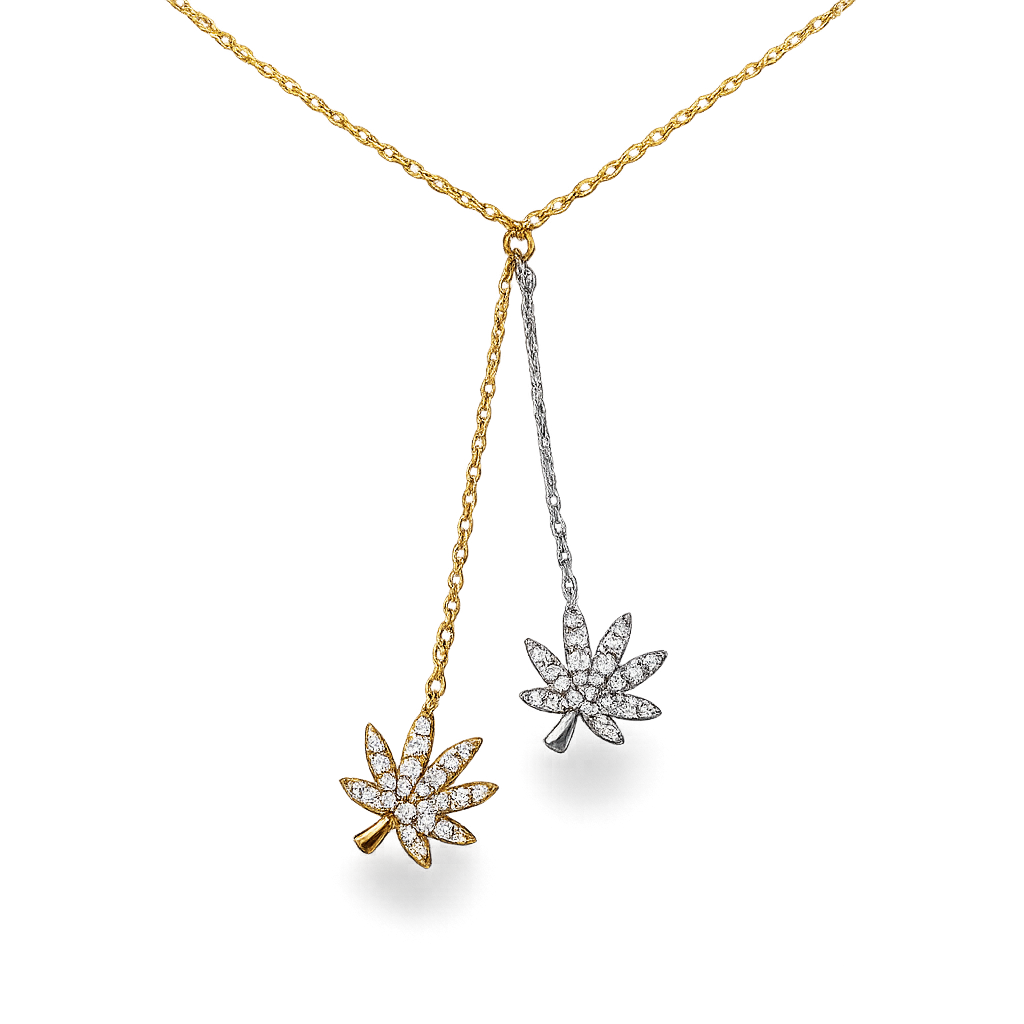 Drop Dead Cannabis Necklace Canada