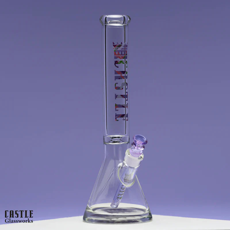 Castle Glassworks 16-Inch Beautiful Beaker Bong