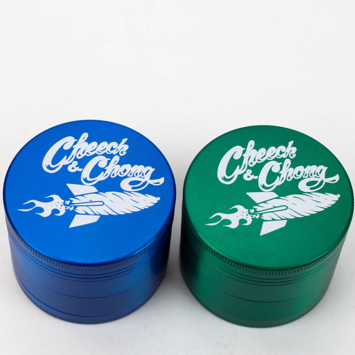 4 Piece Cheech And Chong Metal Herb Grinder