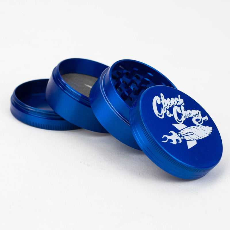 Blue Cheech And Chong Metal Herb Grinder