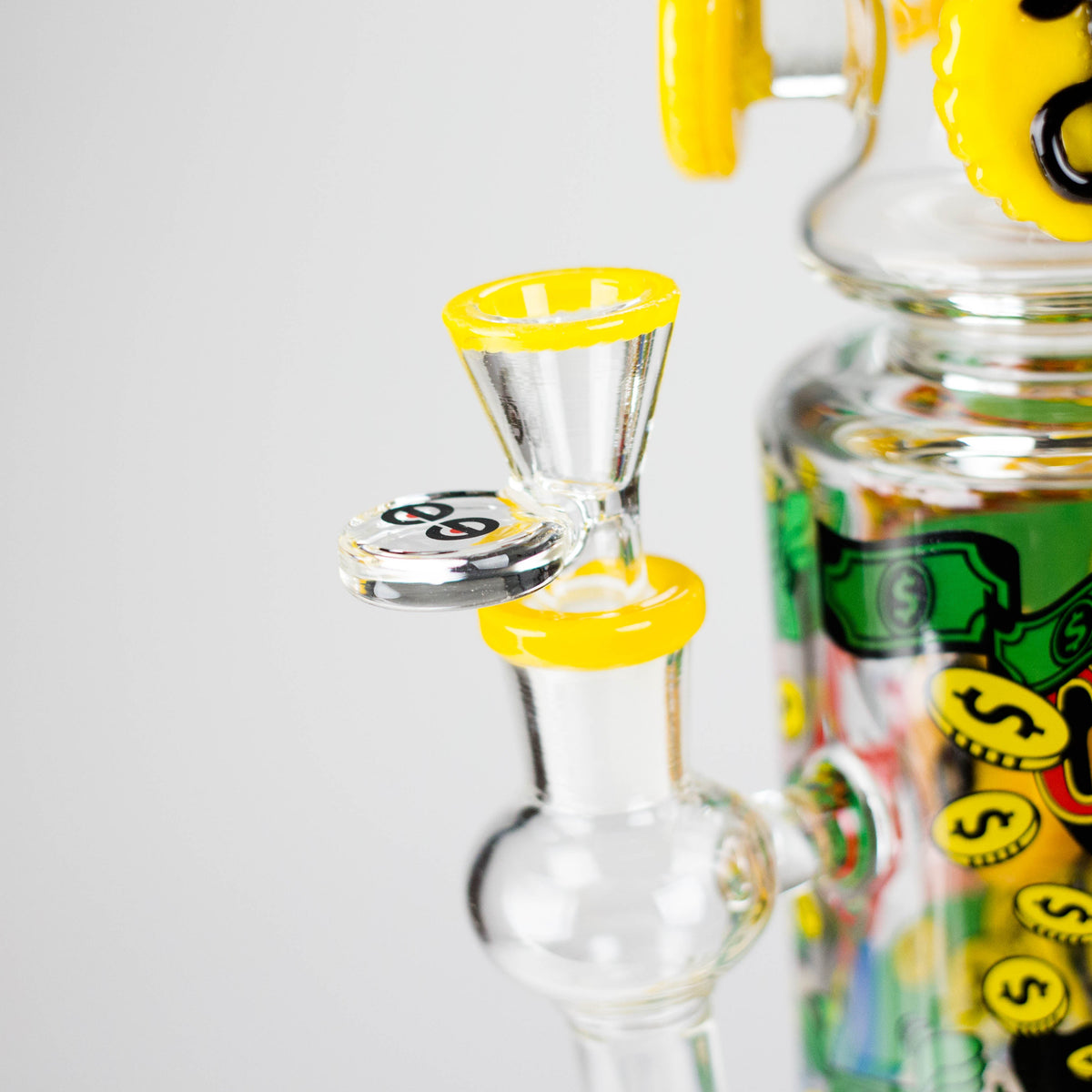 Cheech Glass Casino Money Bong Bowl Piece
