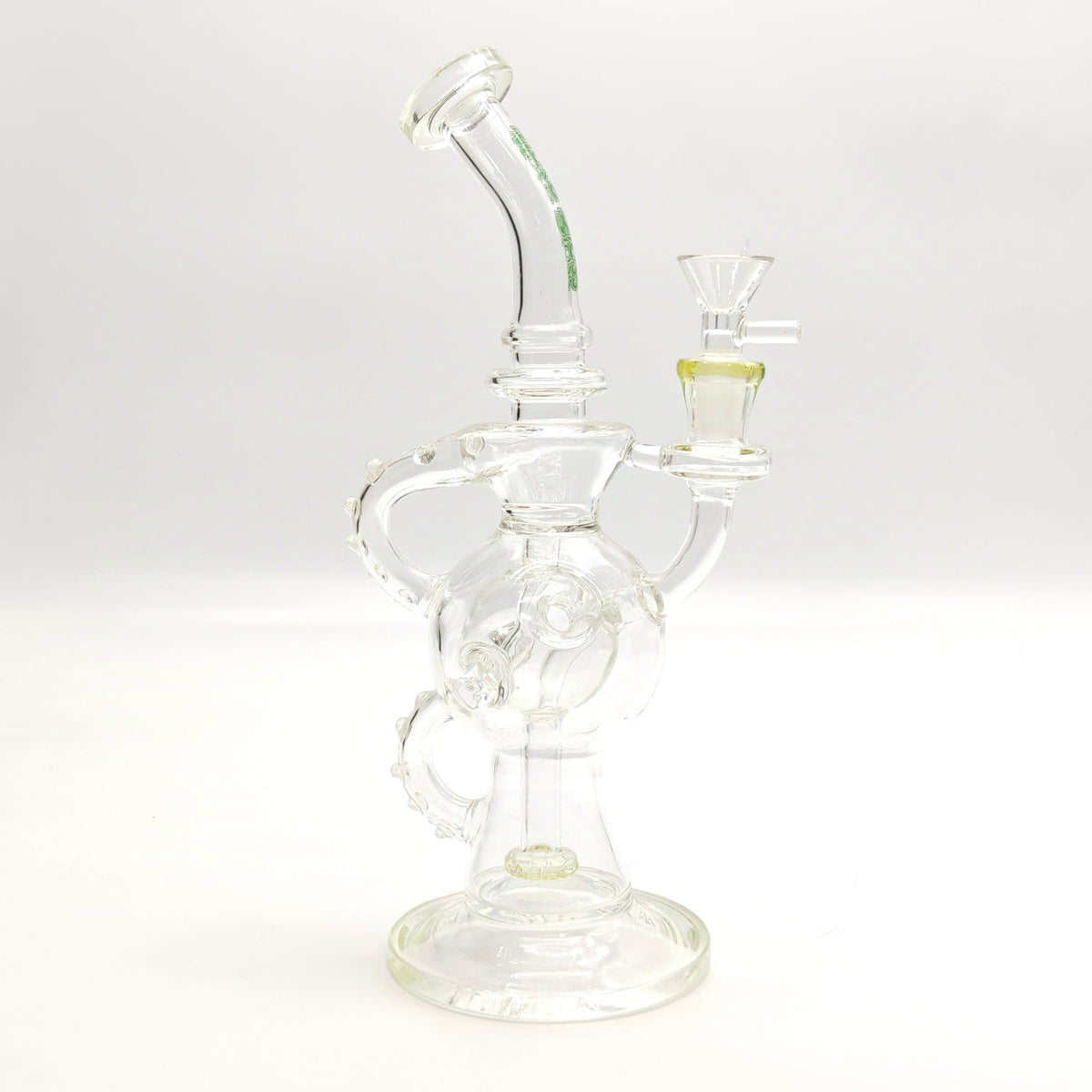 10 Inch Small Recycler Bong With Circ Percolator