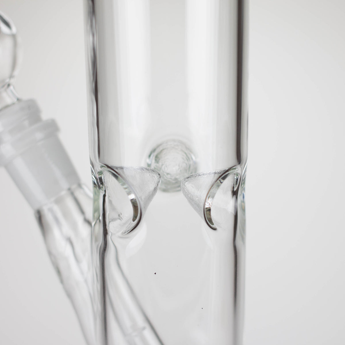 Ice Catcher in the 12-Inch Clear Straight Tube Bong 