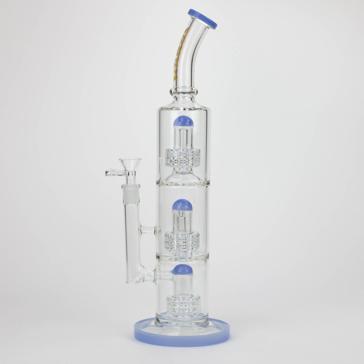 Side View of the 16 Inch Triple Percolator Bong by COBRA