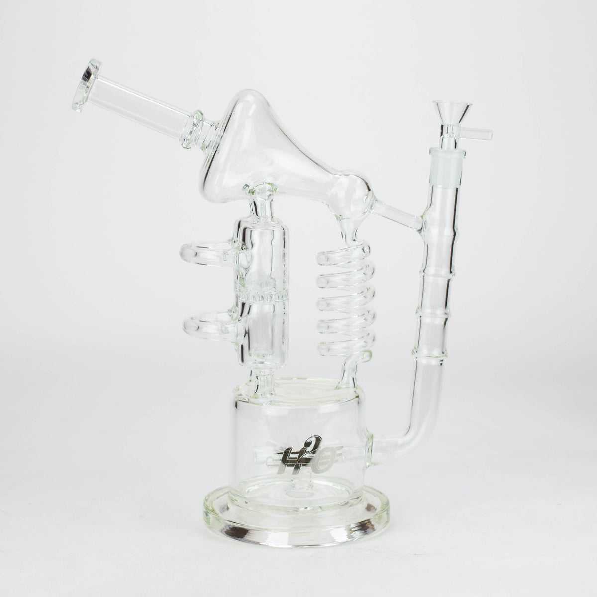 H2O Time Warp Recycler Bong with Diffuser