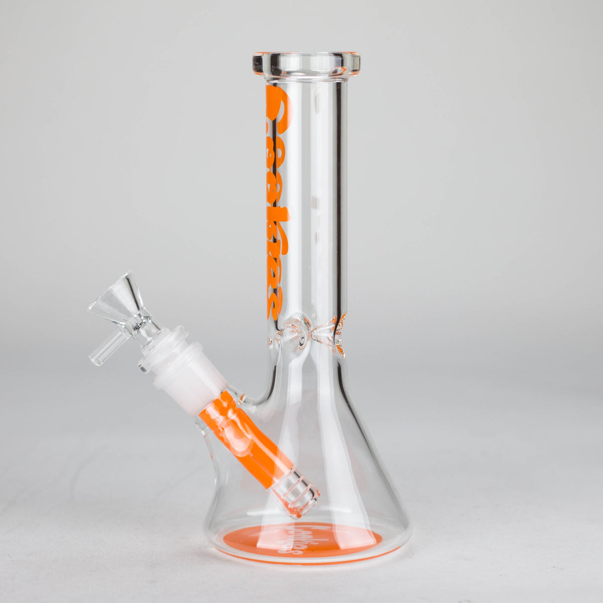 Side View of the 7.5 Inch Cookies Beaker Bong