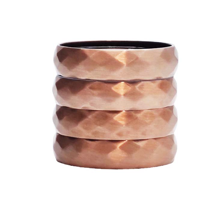  4-Piece 50MM Copper Metal Grinder by WICKED