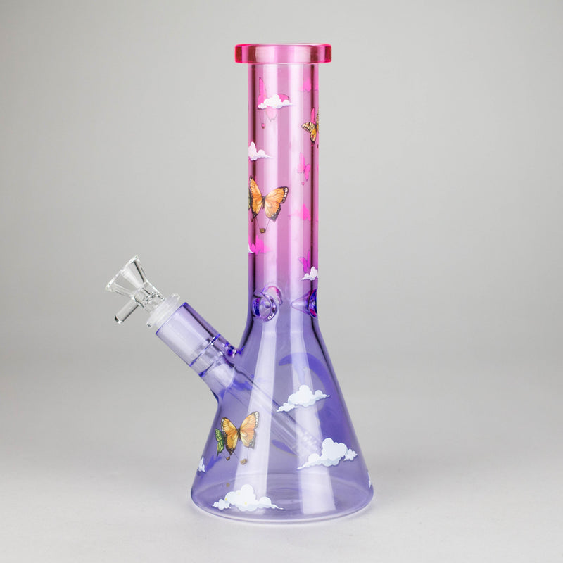 Cute Butterfly Beaker Bong