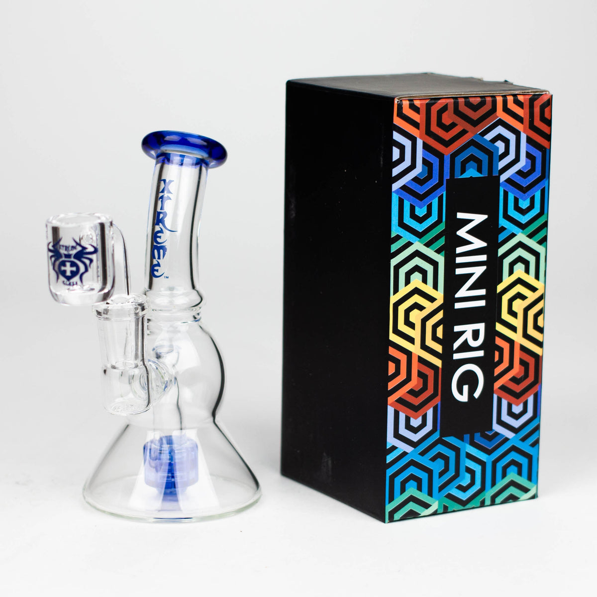 5 Inch Dab Rig With Showerhead Diffuser with XTREME Glass Gift Box