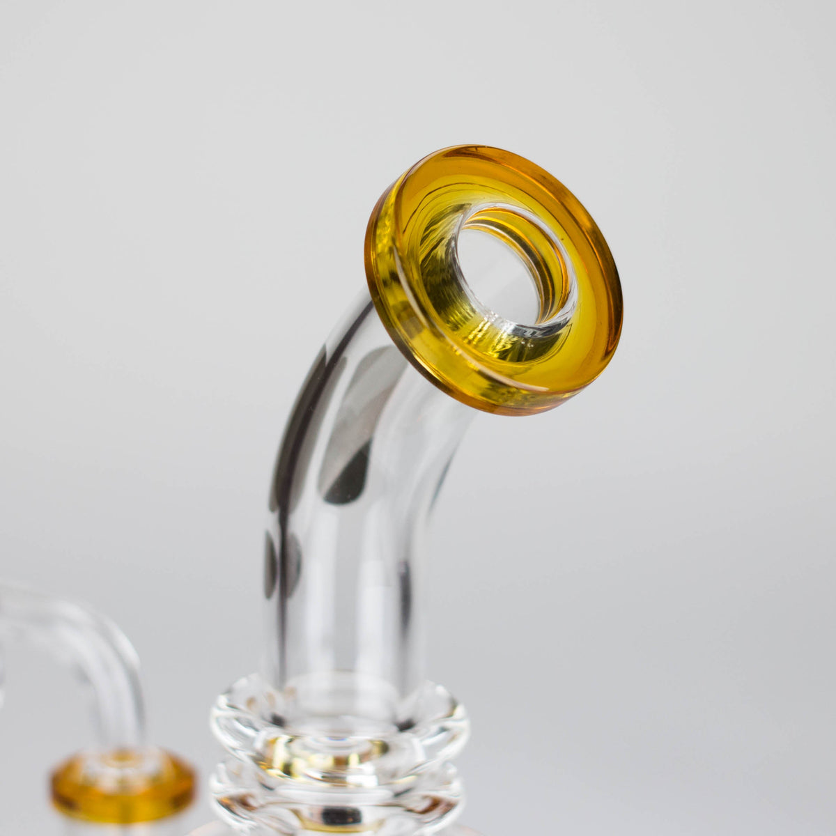 Mouthpiece for the 9.5 inch Dab Rig With Showerhead Diffuser from Infyniti Glass