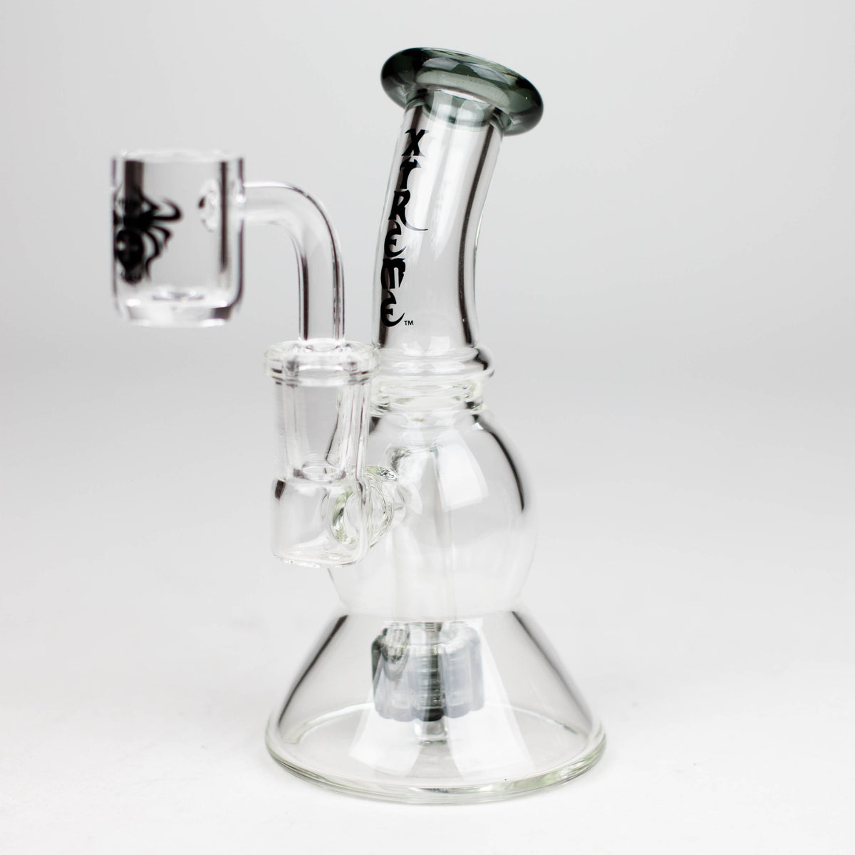 5 Inch Dab Rig With Showerhead Diffuser from XTREME Glass